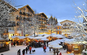 Рождество на курорте Зеефельд, Австрия