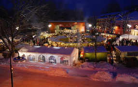 Рождество на курорте Бад Татцмансдорф, Австрия