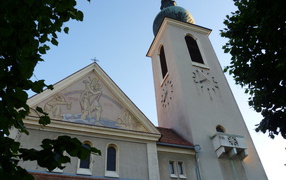 Church in the resort of Baden, Austria