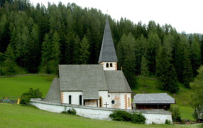 Church in the ski resort of Bad Kleinkirchheim, Austria