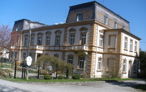 Городское здание на курорте Бад Халль, Австрия