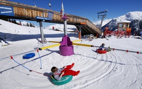 Отдых с детьми на горнолыжном курорте Ишгль, Австрия