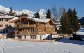 Гостиница на горнолыжном курорте Сант Антон, Австрия