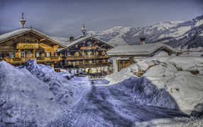 Роскошный отель на курорте Китцбюэль, Австрия