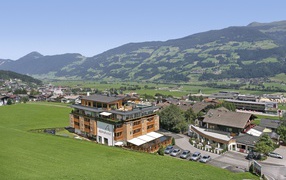 Panorama at the resort-Büchen Telfs, Austria