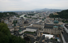 Панорама города  Зальцбург, Австрия