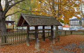 Парк на курорте Бад Татцмансдорф, Австрия