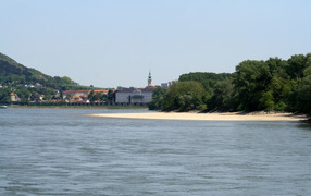 Река в городе Гайнберг, Австрия