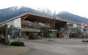 Shopping center in the resort-Büchen Telfs, Austria