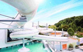 Аквапарк на курорте Бад Лойперсдорф, Австрия