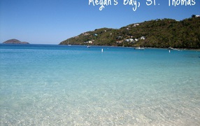 Голубая вода в Барбадосе 