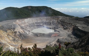 Удивительный вулкан Коста-Рика