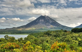 Gimel vulcan in Costa rica