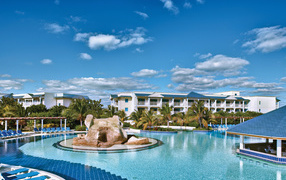 Luxurious hotel in the resort of Cayo Santa Maria, Cuba