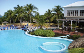 Luxury hotel in the resort of Cayo Coco, Cuba