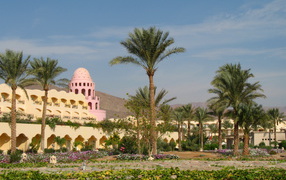 Palms Hotel in the resort of Taba, Egypt
