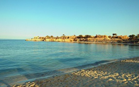 The beach at the resort of El Quseir, Egypt