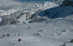 Активный отдых на горнолыжном курорте Куршевель, Франция