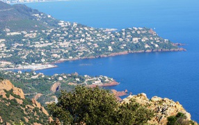 Залив на курорте Манделье ля Напуль, Франция