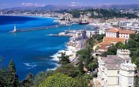 Blue Lagoon in Nice, France