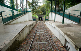 Фуникулер на курорте Эвиан, Франция