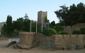 Castle in the resort of Mandelieu la Napoule, France