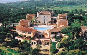 Замок на курорте Сен-Тропе, Франция