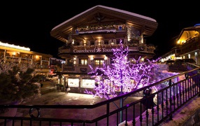 Рождество на горнолыжном курорте Куршевель, Франция