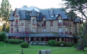 Cozy hotel in the resort of La Baule, France