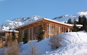 Cozy house in the ski resort of Les Arcs, France
