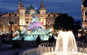 Фонтан в Монако