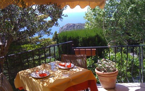 Holiday in the resort of Eze, France
