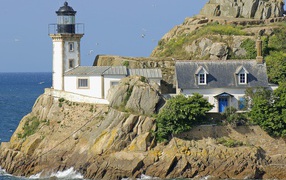 Маяк в Бретань, Франция