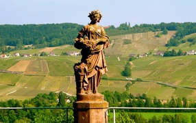 Памятник в провинции Шампань, Франция