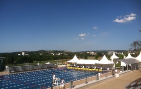 Олимпийский бассейн в городе Виши, Франция