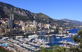 Port in Monaco