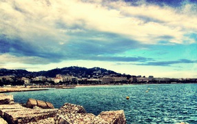 Набережная в Каннах, Франция