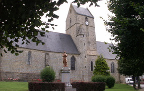 Скульптура в Нормандии, Франция