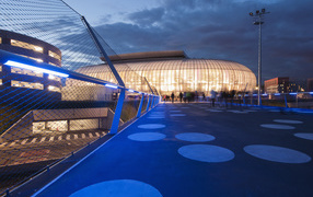 Стадион в городе Лилль, Франция