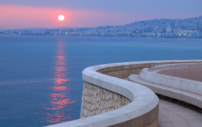 Закат на Лазурном берегу, Франция