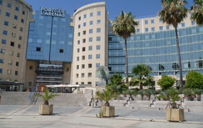 The hotel is on the seafront in Nice, France
