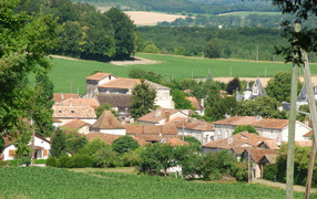 Деревушка в провинции Шампань, Франция