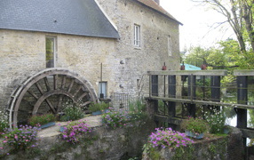 Мельница в Нормандии, Франция