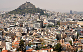 Mountain in Athens