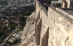 View from the Acropolis in Athens