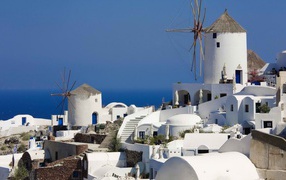 Санторини в Греции