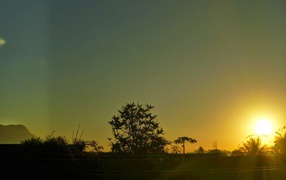 Закат в Гаити