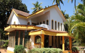 Красивые дома в Гоа