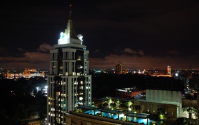 Красивый ночной Бангалор