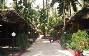 Красивые улицы в Варкале